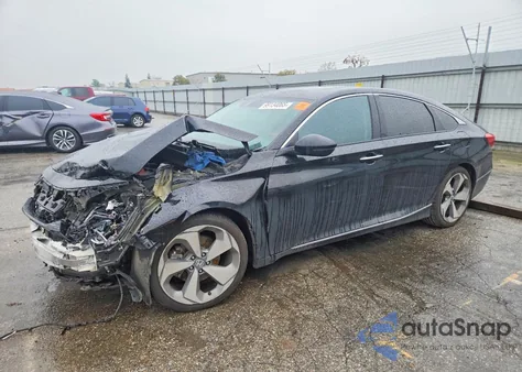 2018 Honda Accord Touring из США, поврежденный, VIN 1HGCV1F98JA169836